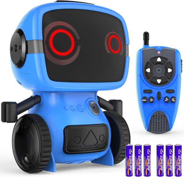 Dandist Robot Toys for Boys & Girls, Remote Control Robot for Kids, Auto-Demonstration, Talkie, and Programming Functions